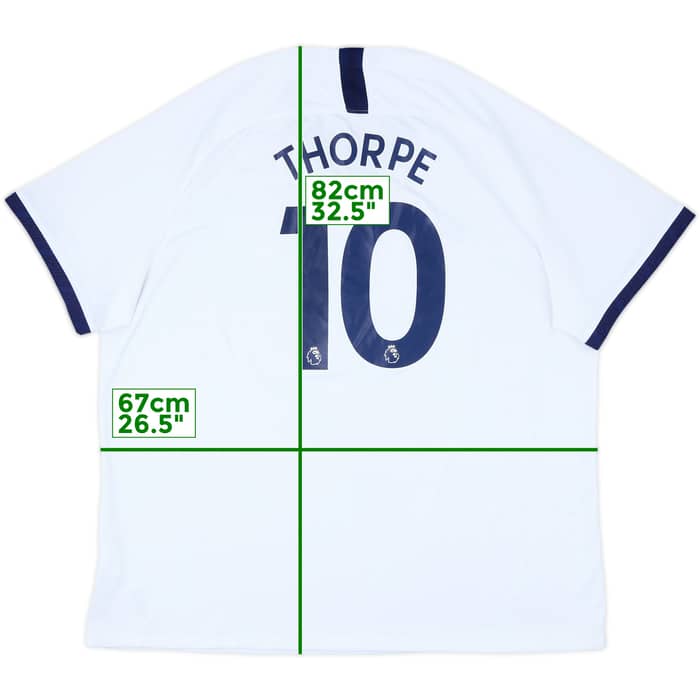 2019-20 Tottenham Home Shirt Thorpe #10 - 8/10 - (3XL)