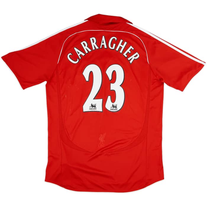 2006-08 Liverpool Home Shirt Carragher #23 - 5/10 - (L)