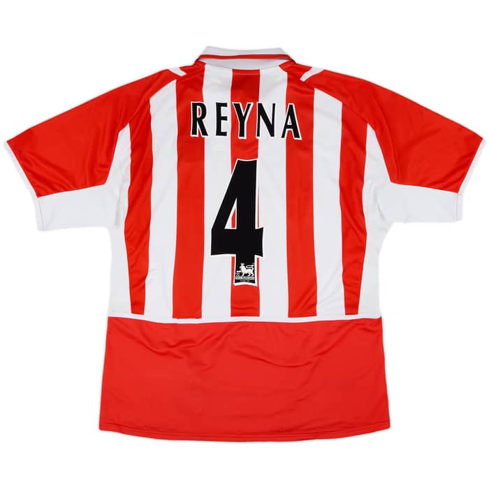 2002-04 Sunderland Home Shirt Reyna #4 - 8/10 - (XL)