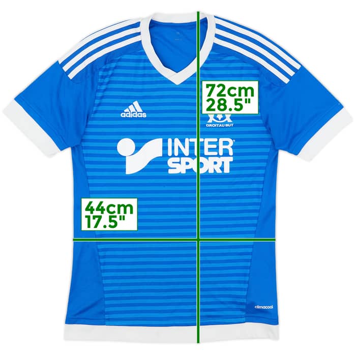 2015-16 Olympique Marseille Third Shirt - 6/10 - (XS)
