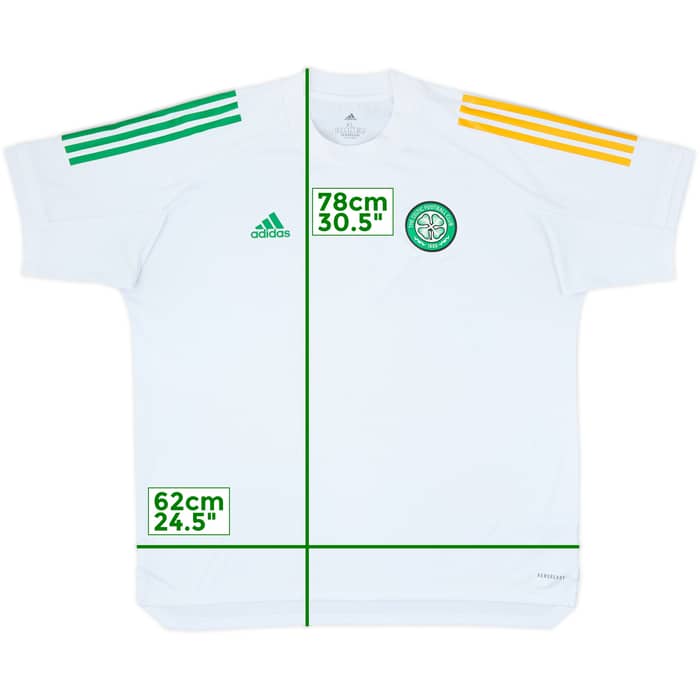 2020-21 Celtic adidas Training Shirt - 8/10 - (XL)