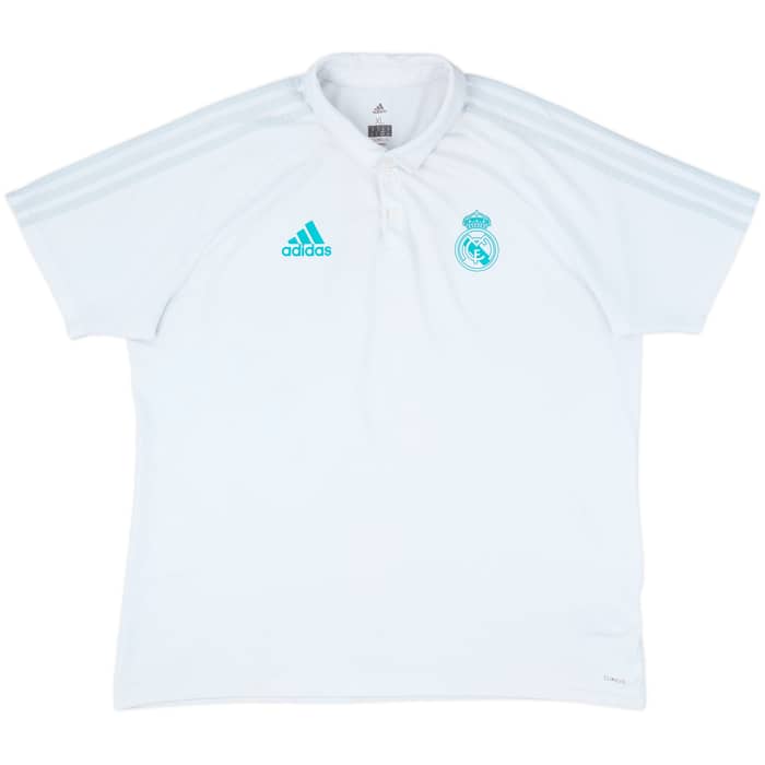 2017-18 Real Madrid adidas Polo Shirt - 6/10 - (XL)
