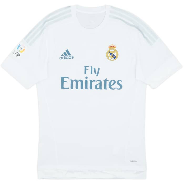 2015-16 Real Madrid Authentic Home Shirt Ronaldo #7 - 6/10 - (L)