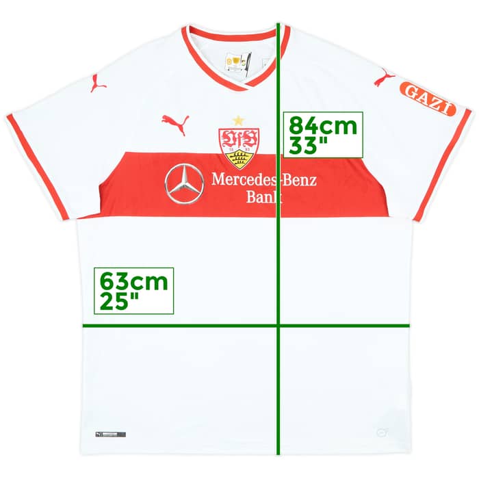 2018-19 Stuttgart Home Shirt - 10/10 - (3XL)
