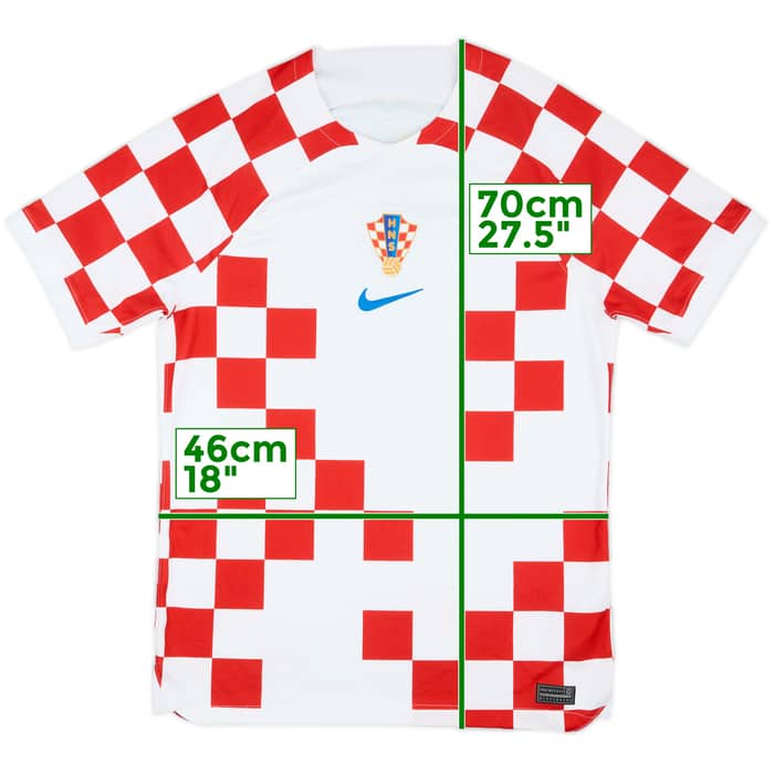 2022-23 Croatia Home Shirt - 10/10 - (M)
