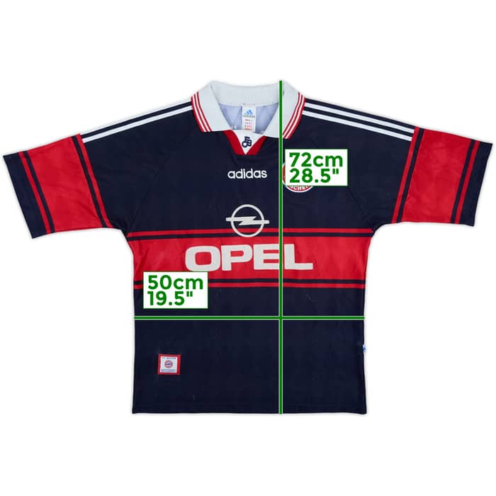 1997-99 Bayern Munich Home Shirt - 5/10 - (M)