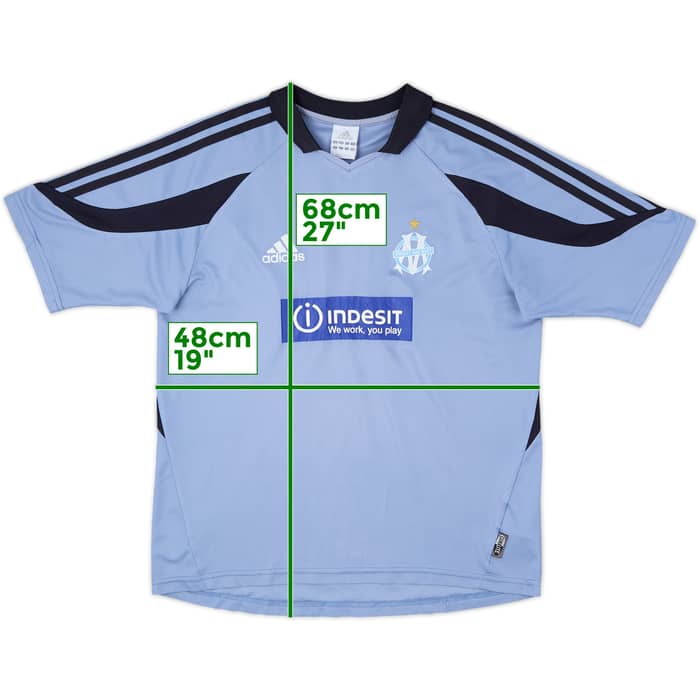 2003-04 Olympique Marseille Third Shirt - 7/10 - (XL.Boys)