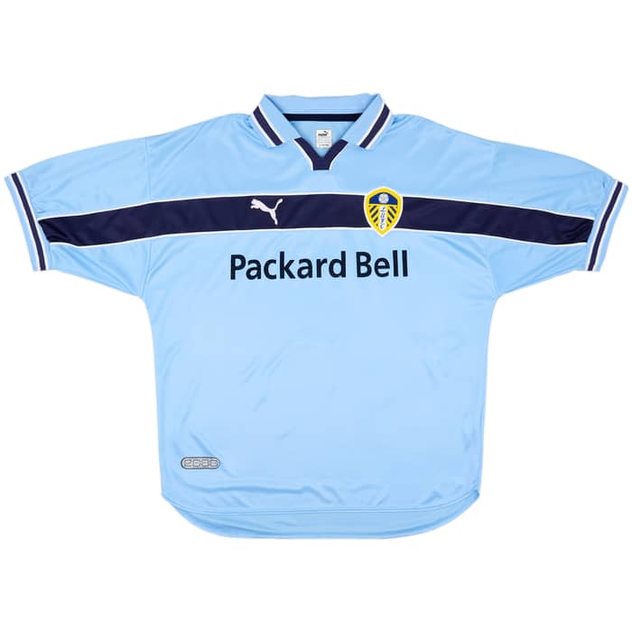 1999-00 Leeds United Away Shirt Radebe #5 - 9/10 - (XL)
