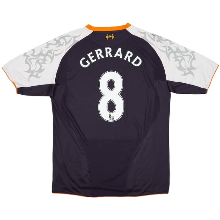 2012-13 Liverpool Third Shirt Gerrard #8 - 5/10 - (XL)