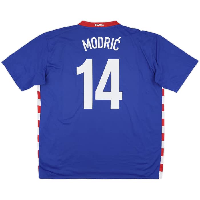 2007-09 Croatia Away Shirt Modric #14 - 7/10 - (XXL)
