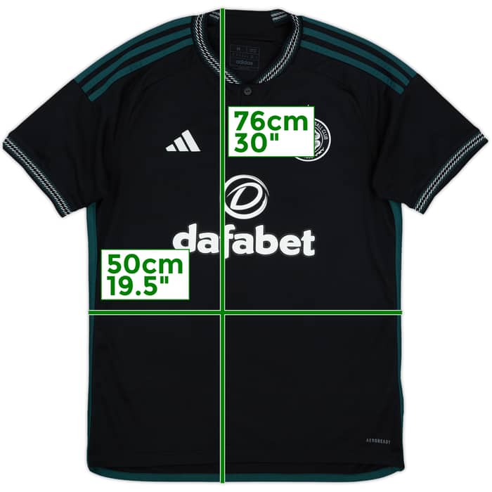 2023-24 Celtic Away Shirt - 9/10 - (M)