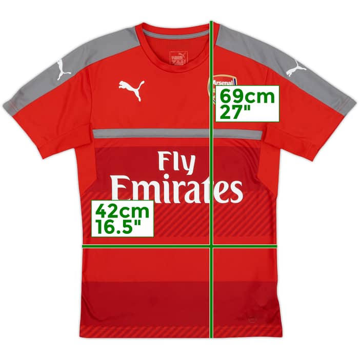 2016-17 Arsenal Puma Training Shirt - 8/10 - (S)