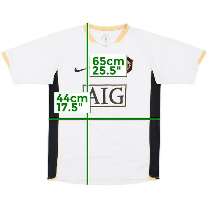 2006-08 Manchester United Away Shirt - 5/10 - (L.Boys)