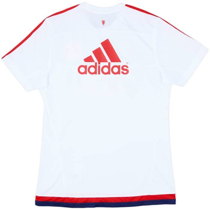 2015-16 Manchester United adizero Training Shirt - 9/10 - (M)