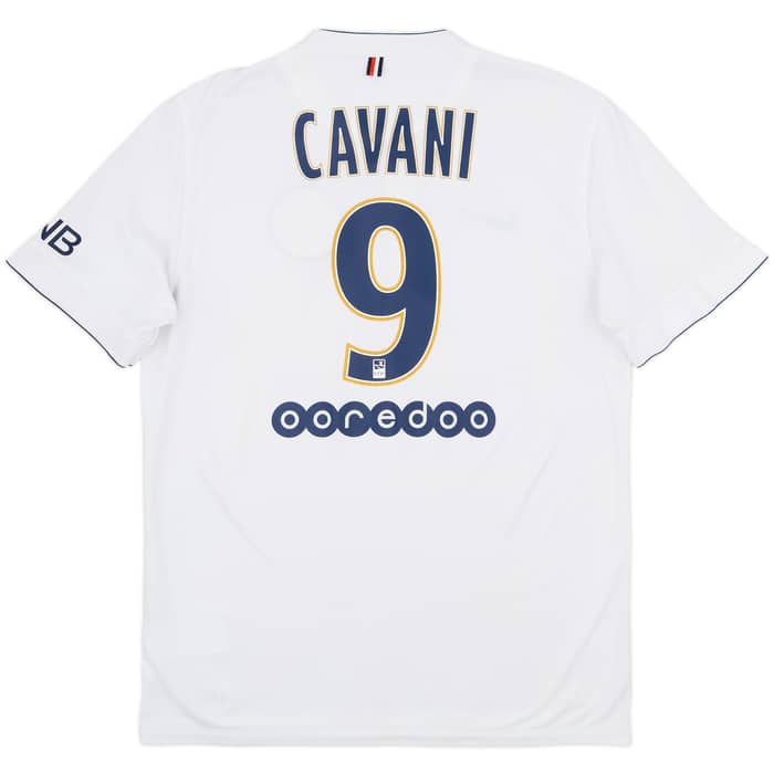 2014-15 Paris Saint-Germain Away Shirt Cavani #9 - 9/10 - (L)