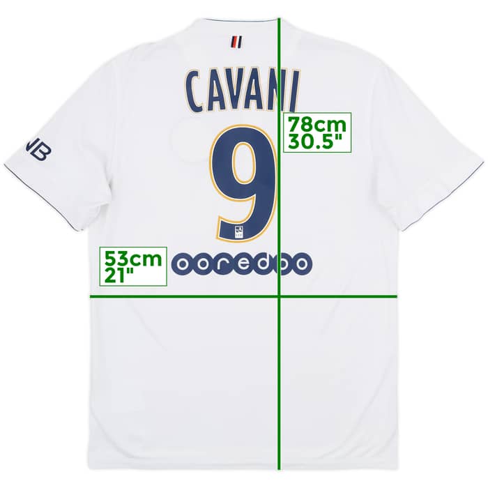 2014-15 Paris Saint-Germain Away Shirt Cavani #9 - 9/10 - (L)