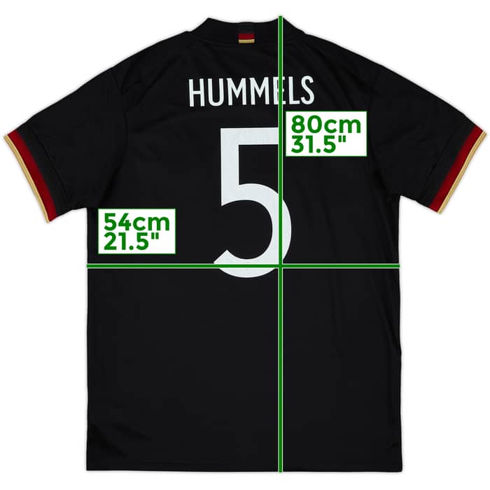 2020-21 Germany Away Shirt Hummels #5 - 9/10 - (L)