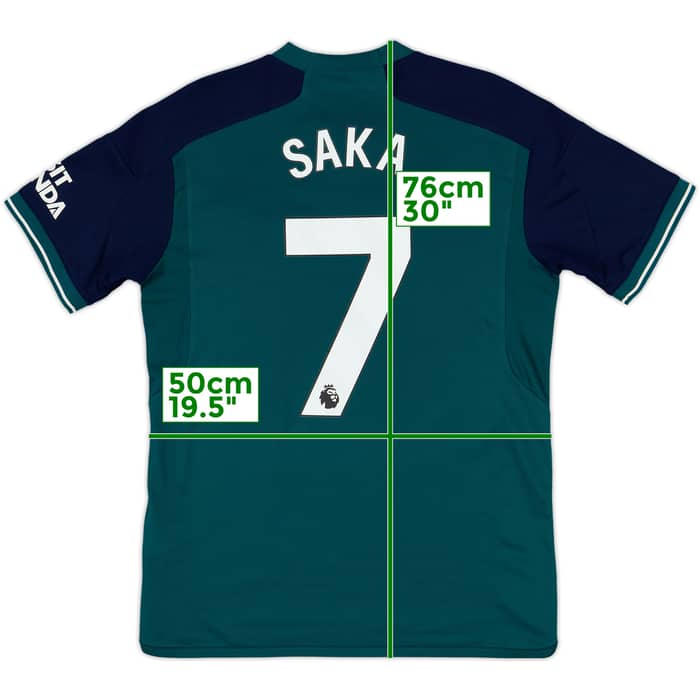 2023-24 Arsenal Third Shirt Saka #7 - 10/10 - (M)
