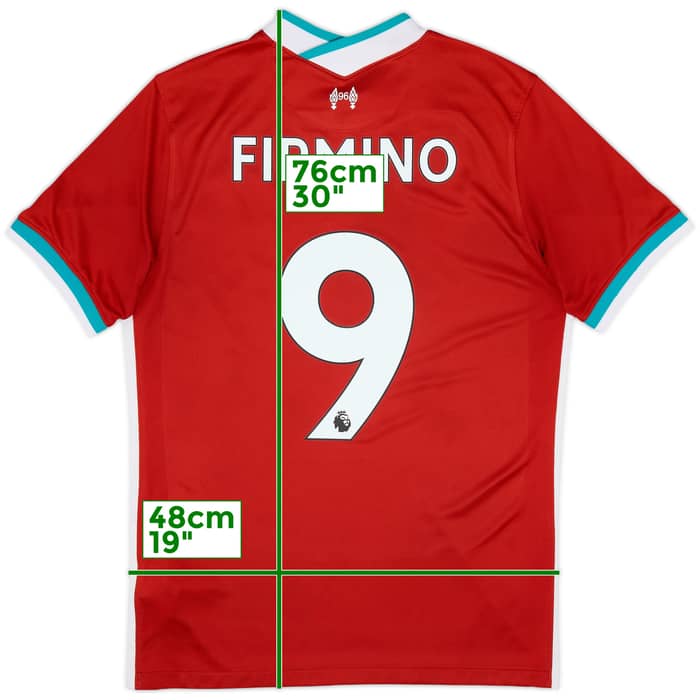 2020-21 Liverpool Home Shirt Firmino #9 - 6/10 - (M)