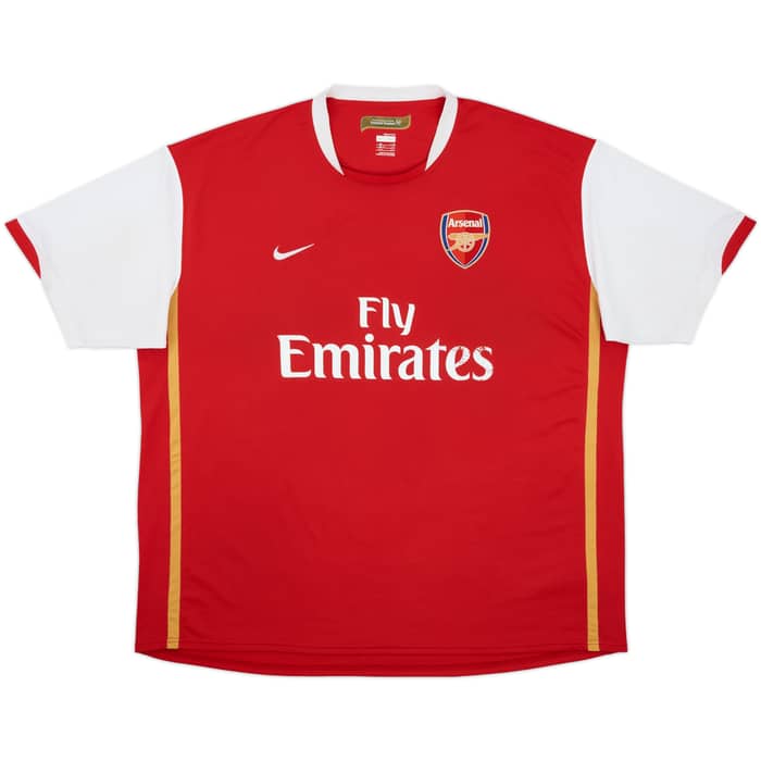 2006-08 Arsenal Home Shirt - 5/10 - (3XL)