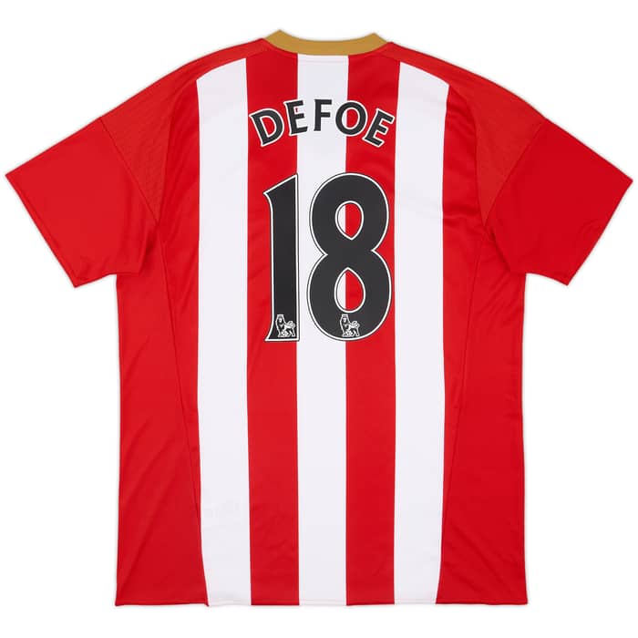 2016-17 Sunderland Home Shirt Defoe #18 - 10/10 - (L)