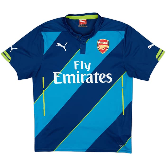 2014-15 Arsenal Third Shirt Arteta #8 - 7/10 - (M)