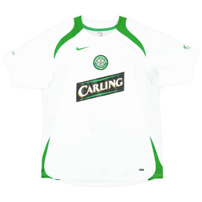 2006-07 Celtic Signed Nike Training Shirt - 5/10 - (M)