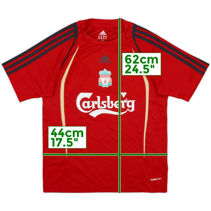 2009-10 Liverpool adidas Training Shirt - 8/10 - (L.Boys)