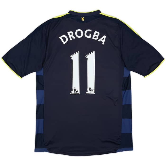 2009-10 Chelsea Away Shirt Drogba #11 - 6/10 - (M)