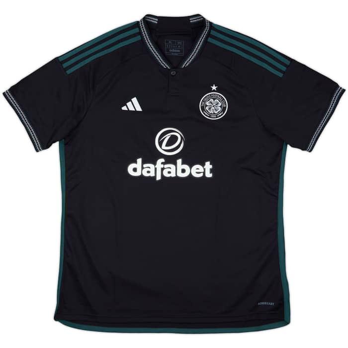 2023-24 Celtic Away Shirt - 10/10 - (XL)