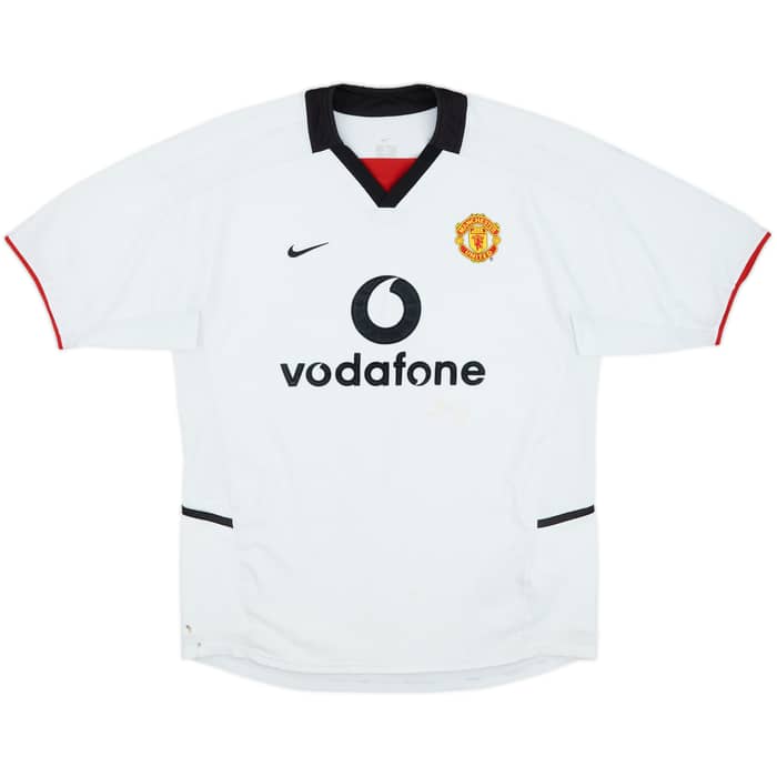 2002-03 Manchester United Away Shirt Beckham #7 - 6/10 - (M)