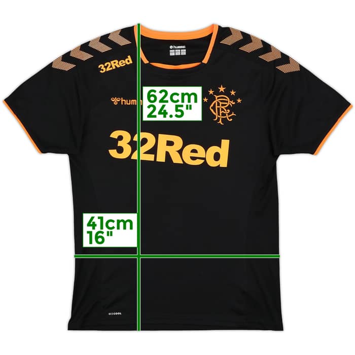 2019-20 Rangers Hummel Training Shirt - 8/10 - (M)