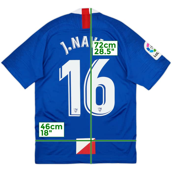 2019-20 Sevilla Third Shirt J.Navas #16 - 10/10 - (M)