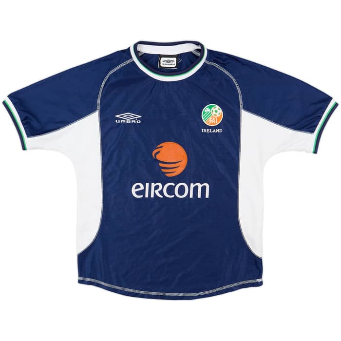 2002-03 Ireland Umbro Training Shirt - 9/10 - (S)