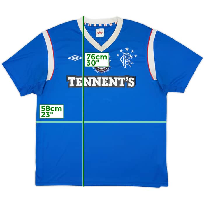 2011-12 Rangers Home Shirt - 5/10 - (XL)