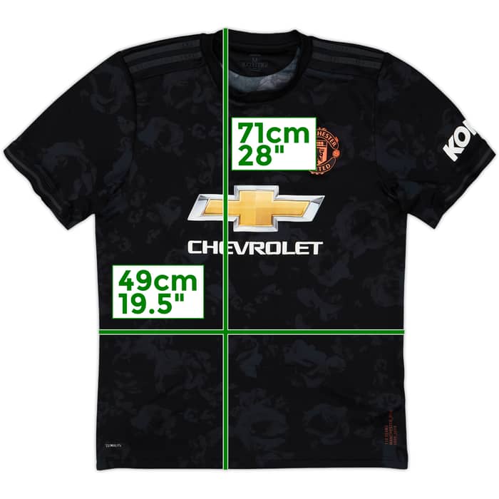 2019-20 Manchester United Third Shirt - 4/10 - (M)