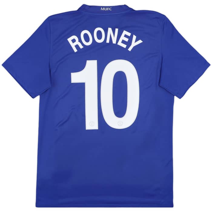 2008-09 Manchester United Third Shirt Rooney #10 - 6/10 - (M)