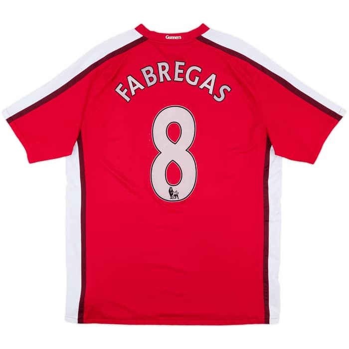2008-10 Arsenal Home Shirt Fabregas #8 - 6/10 - (XL)