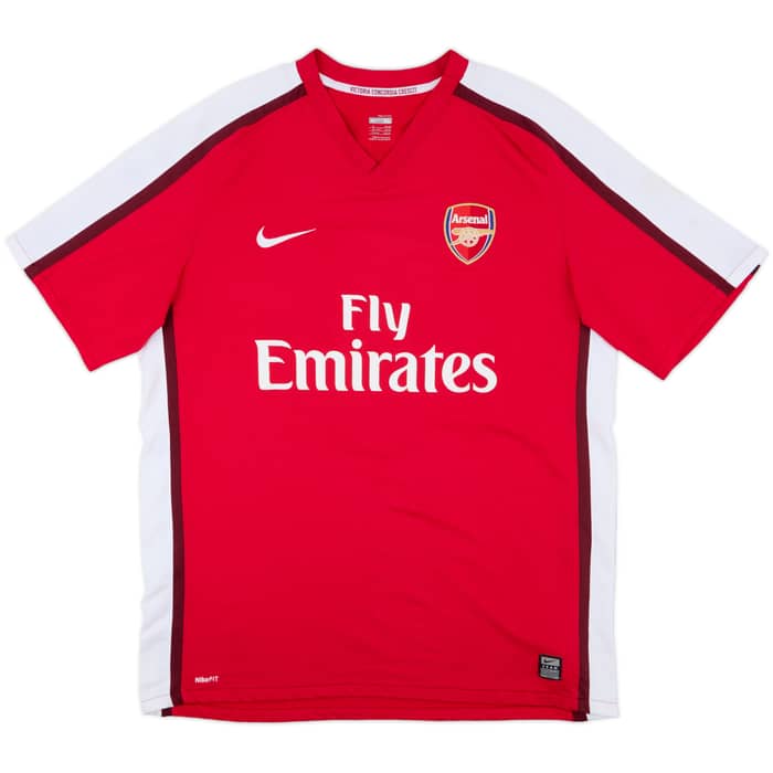 2008-10 Arsenal Home Shirt Fabregas #8 - 6/10 - (XL)