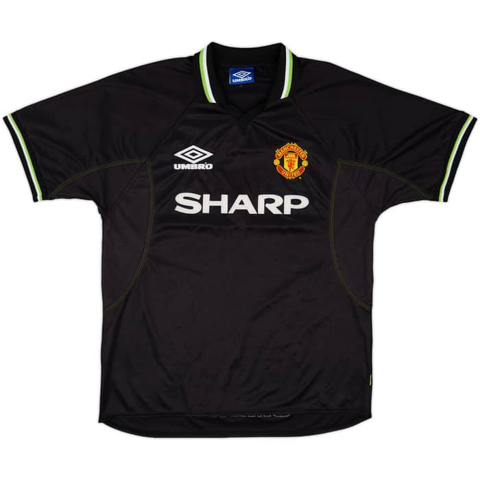 1998-99 Manchester United Third Shirt Scholes #18 - 5/10 - (XL)