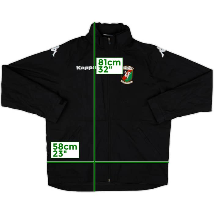 2015-16 Glentoran Kapppa Hooded Rain Jacket - 8/10 - (M)