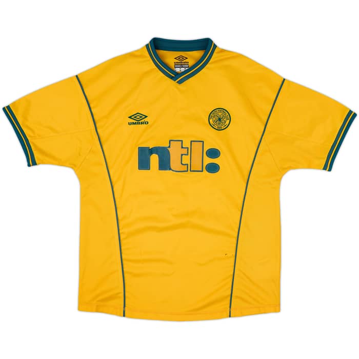 2002-03 Celtic Away Shirt Larsson #7 - 7/10 - (L)