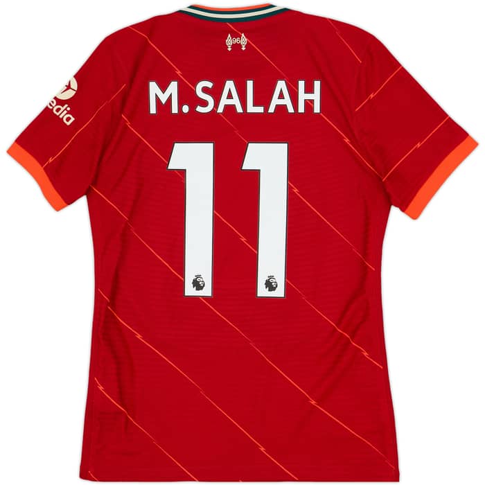2021-22 Liverpool Authentic Home Shirt M.Salah #11 - 6/10 - (S)