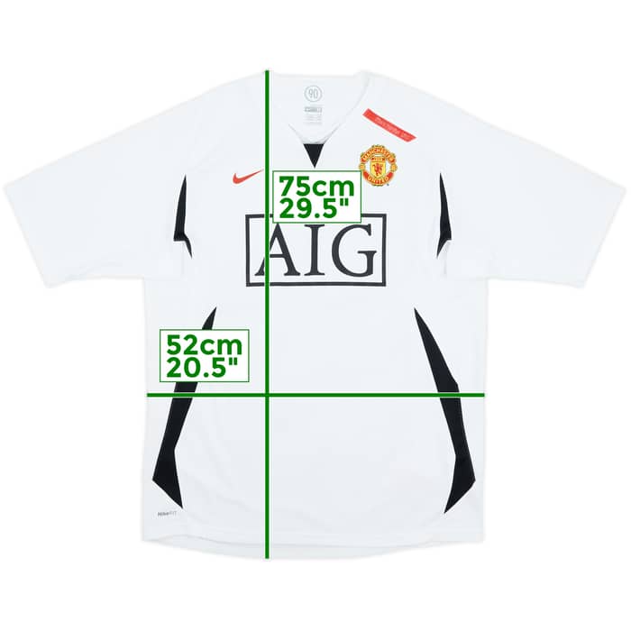 2007-08 Manchester United Nike Training Shirt - 10/10 - (M)