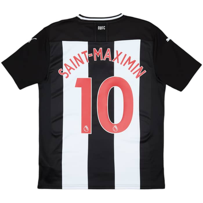 2019-20 Newcastle Home Shirt Saint-Maximin #10 - 8/10 - (M)