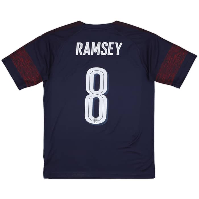 2018-19 Arsenal Away Shirt Ramsey #8 - 9/10 - (M)