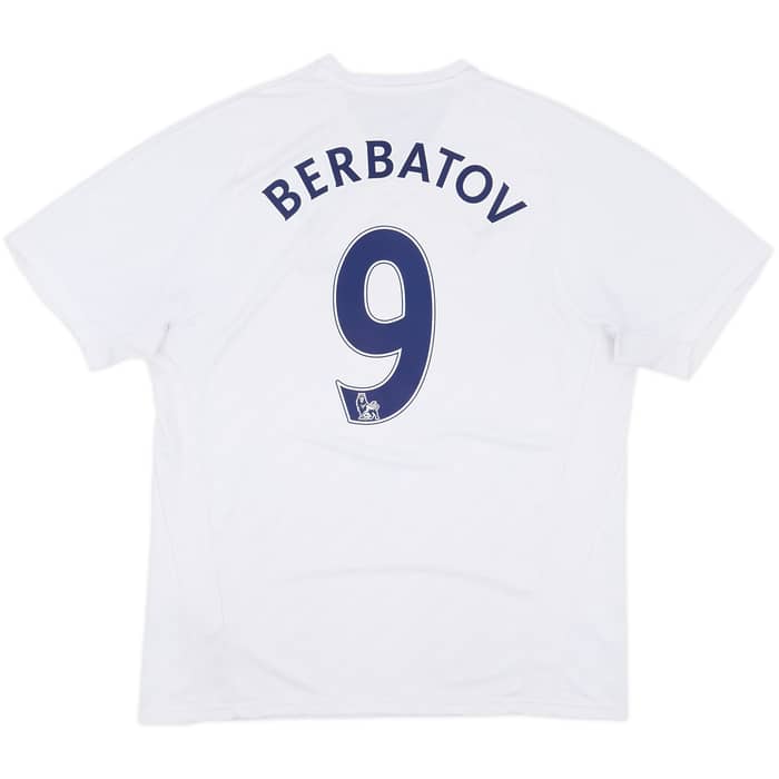 2007-08 Tottenham Home Shirt Berbatov #9 - 7/10 - (L)