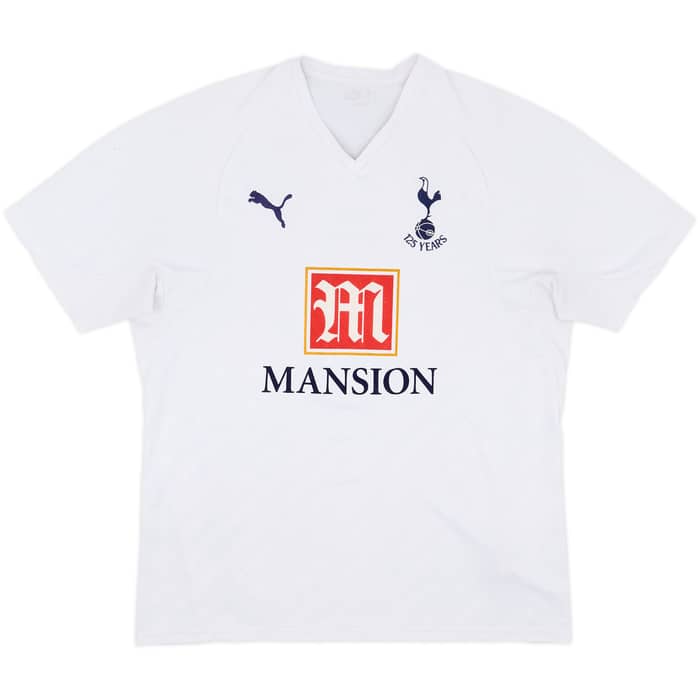 2007-08 Tottenham Home Shirt Berbatov #9 - 7/10 - (L)