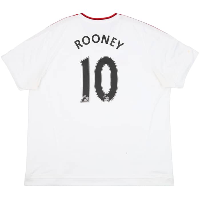 2015-16 Manchester United Away Shirt Rooney #10 - 7/10 - (3XL)