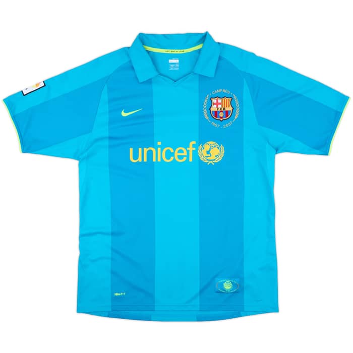 2007-09 Barcelona Away Shirt Ronaldinho #10 - 10/10 - (L)